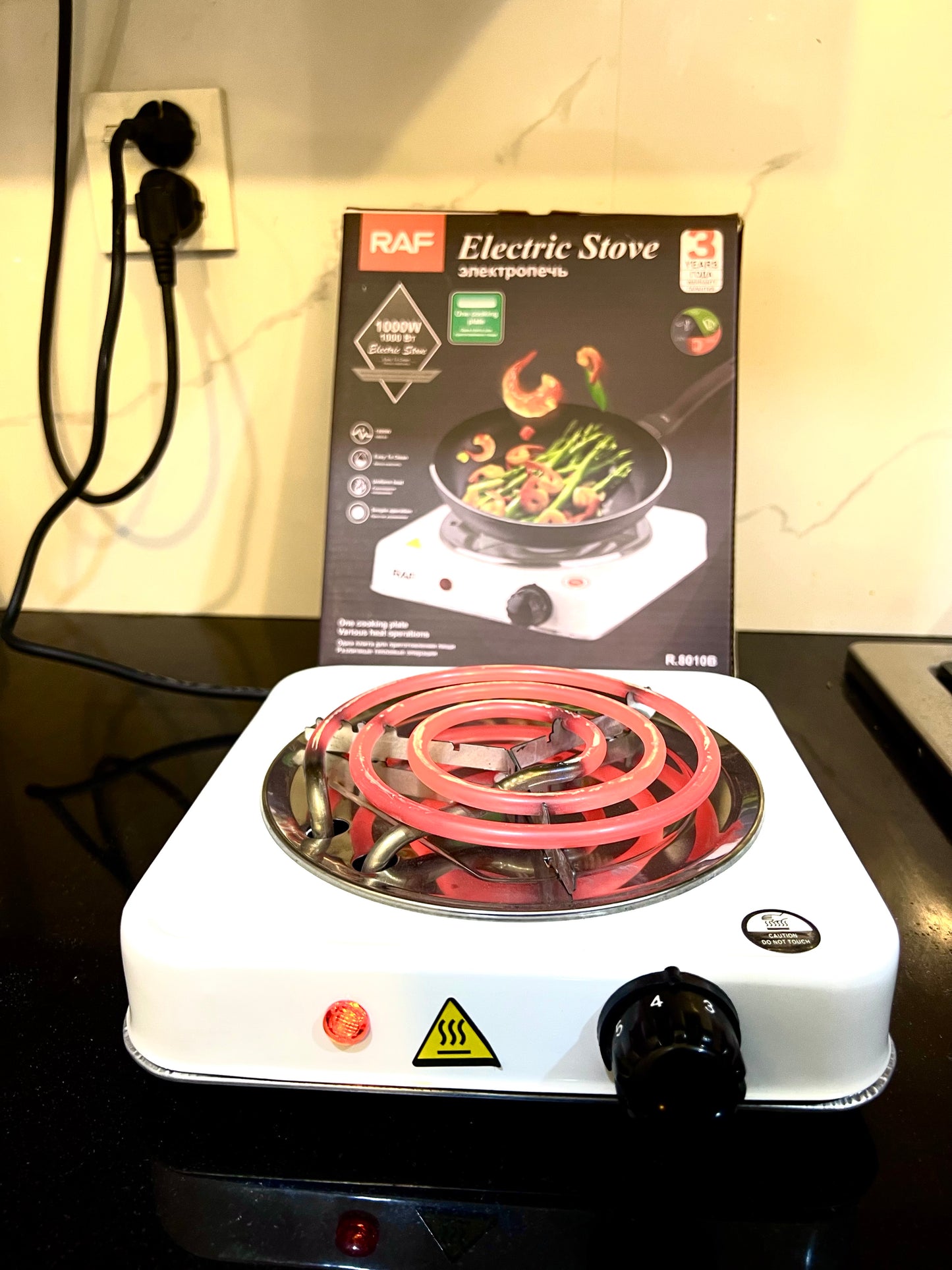 Smart Electric Stove & Hot Plate with Uniform Heating (Free Glove Included)