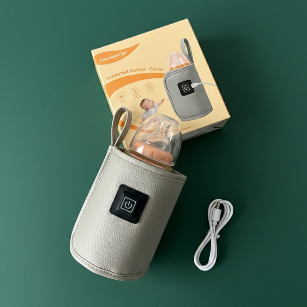 Portable Baby Bottle Warmer – Warm & On the Go