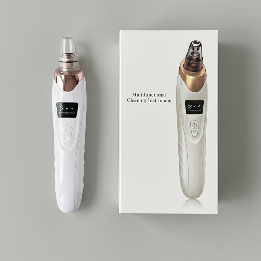 Multifunction Electric Black Heads Acne Oil Remover - 5 in 1