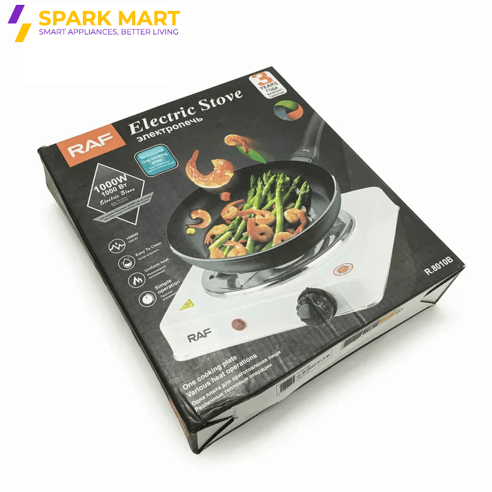 Smart Electric Stove & Hot Plate with Uniform Heating (Free Glove Included)