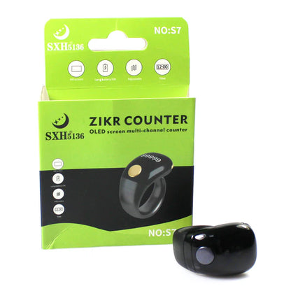 Zikr Ring S7 | Smart & Rechargeable Tasbeeh For Ramadan